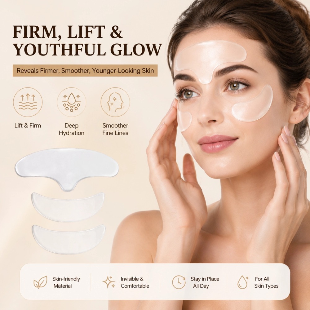 Skincare Viral Tiktok - Yeniden kullanılabilir Kırışıklık Karşıtı Alın Yaması