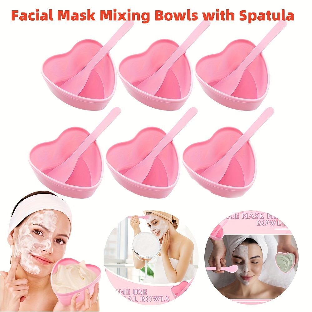 6 parçalı Pembe Kalp Şeklinde  - Skincare Viral Tiktok incelemesi ve fiyatı