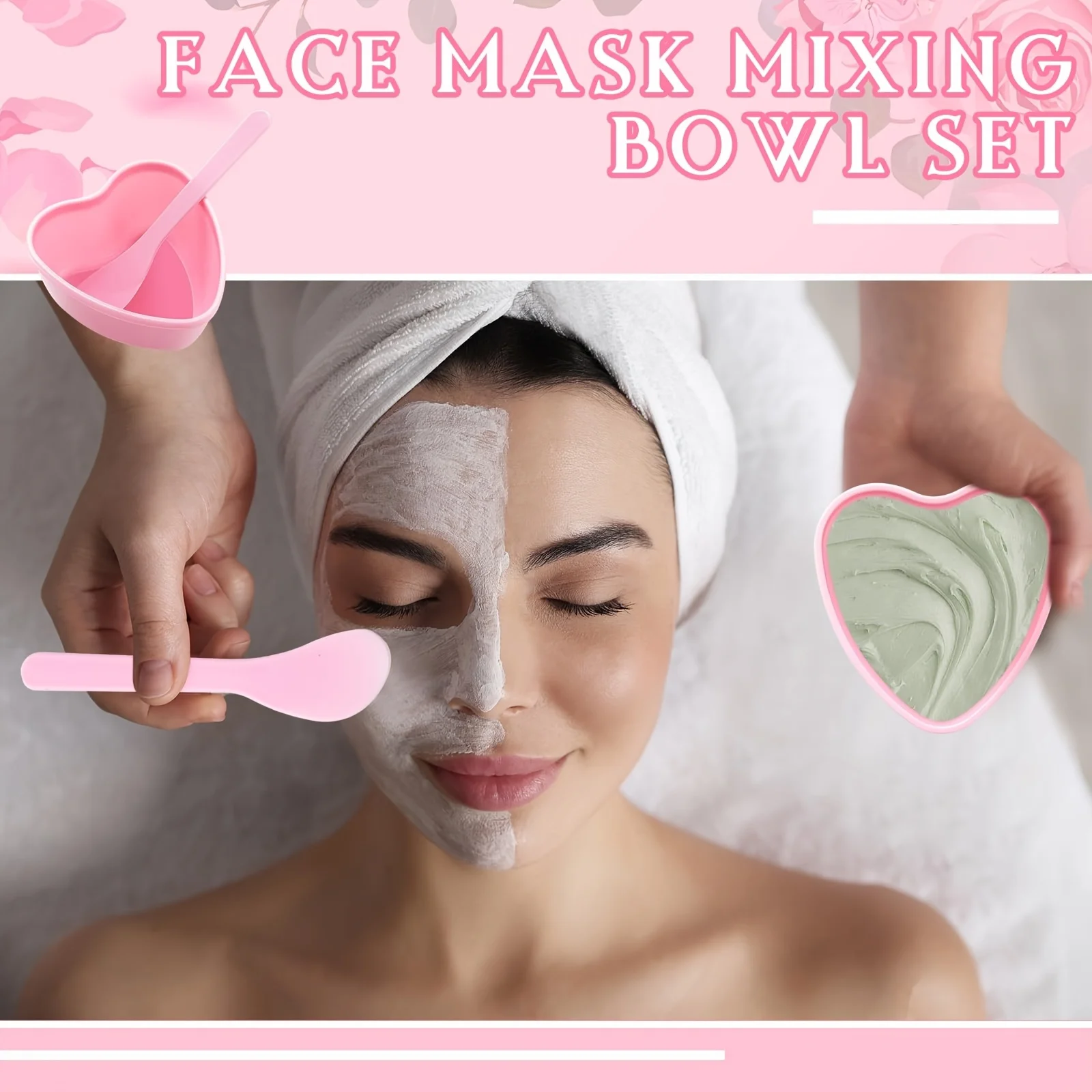6 parçalı Pembe Kalp Şeklinde  - Skincare Viral Tiktok incelemesi ve fiyatı